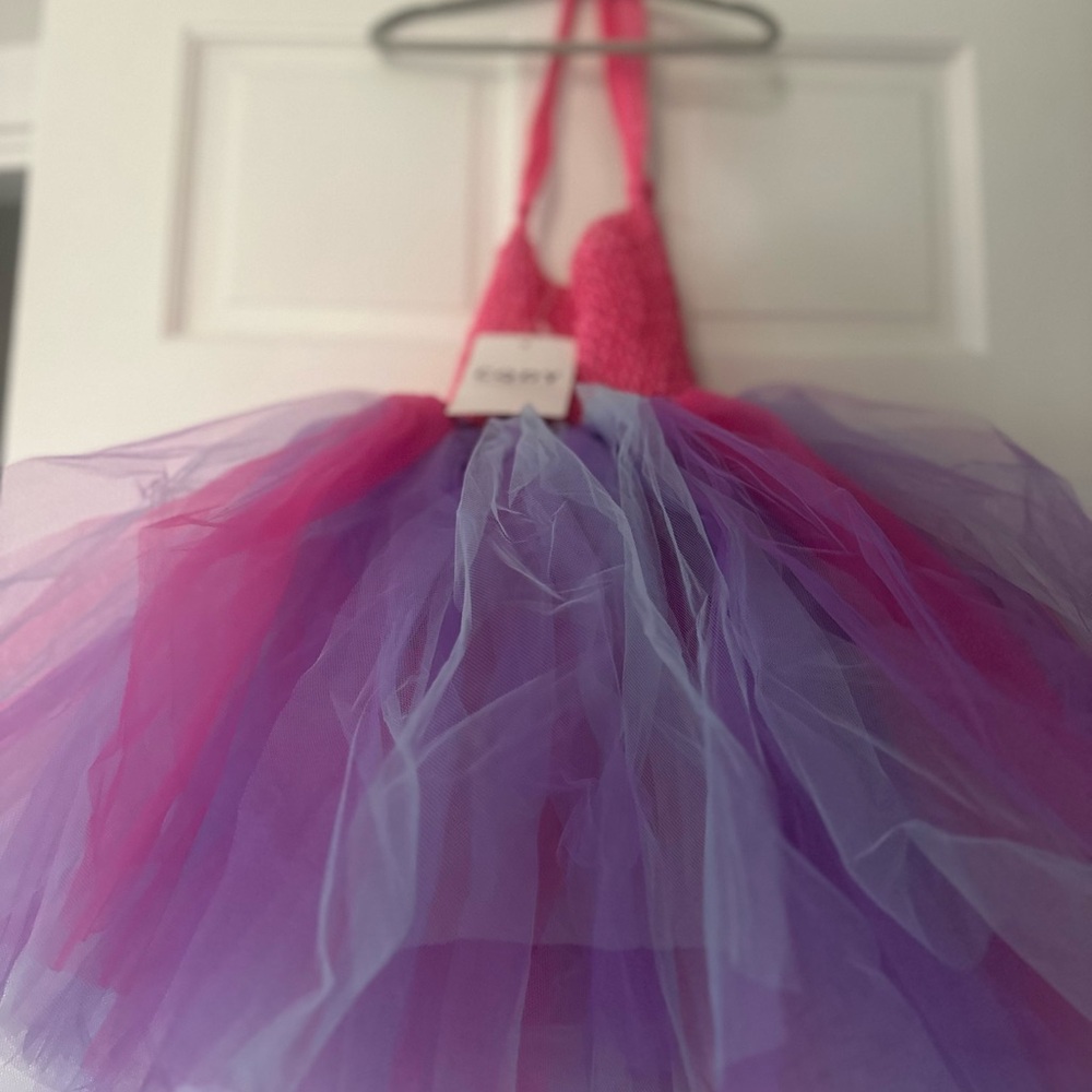 Pink and Purple Kids Costume Dress